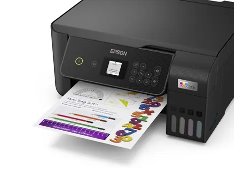 EPSON EcoTank ET-2870 černá / Inkoustová multifunkce / A4 / 33ppm / 5760x1440dpi / tisk & sken. & kop. / USB & Wi-Fi