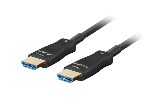 Lanberg HDMI 2.1 AOC 80m / Kabel / 8K 30Hz / černý