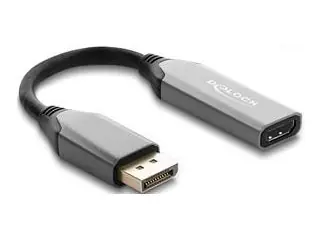 DeLock / Adaptér aktivní / DisplayPort 1.4 na HDMI / 8K / HDR