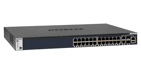 NETGEAR M4350-24G4XF / Managed switch / 24x Gigabit RJ45 / 4x SFP+ / PoE++ 648W
