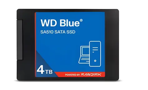 SanDisk WD Blue 4TB / SSD / 2,5