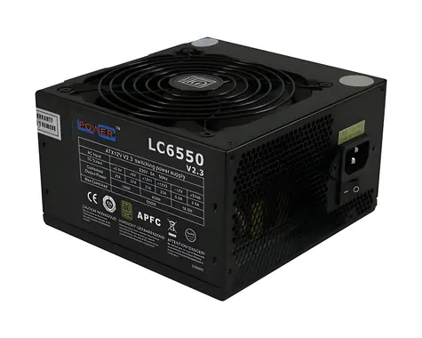 LC-Power LC6550 / Zdroj / ATX / 550 W / 80+ Bronze / Aktivní PFC