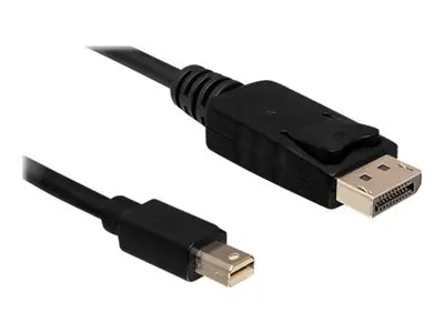 Delock 83479 černá / Kabel Mini DisplayPort - DisplayPort / 5 m / 4K / DP 1.2