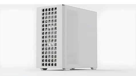 AeroCool D302A-G-WT-V1 bílá / PC skříň / Micro ATX / Mesh / průhledná bočnice / bez zdroje