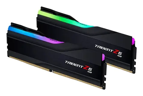 G.Skill Trident Z5 RGB černá / Operační paměť / 32GB (2x16GB) / DDR5 / 6000MHz / CL30 / DIMM / 1.35V / Non-ECC / XMP 3.0