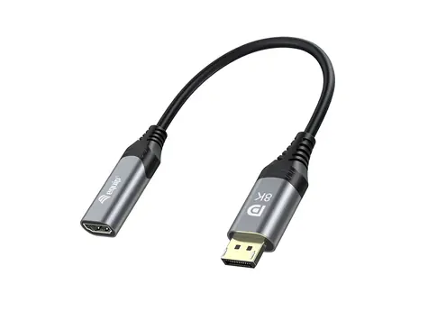 Equip DisplayPort 1.4 na HDMI / Adaptér / 8K 60Hz / 0,15 m / HDR / HDCP 2.2