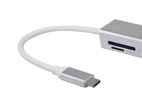 Equip stříbrná / Adaptér USB-C / HDMI + 2× USB-A 3.0 + čtečka SD/microSD / 4K 30 Hz