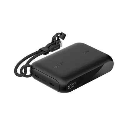 Belkin BOOST CHARGE PowerBanka 10000mAh černá / Powerbanka / 20W PD / USB-C / s displejem