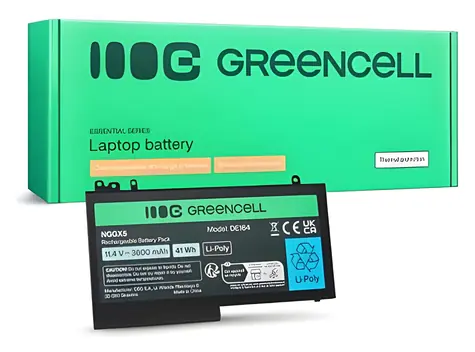 Green Cell DE164 pro Dell Latitude E5470 E5270 E5570 E5750 / Baterie / Li-Pol / 11.4V / 3600mAh