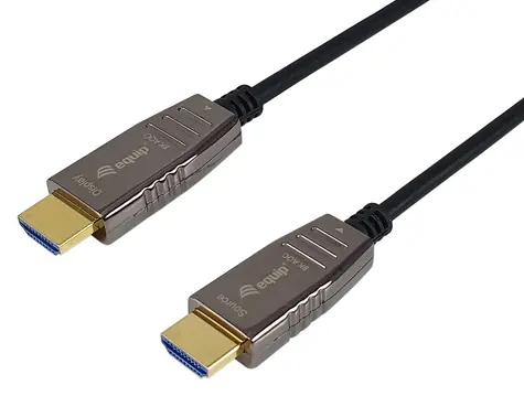 Equip / Optický kabel HDMI 2.1 / AOC / 48Gbps / 8K/60Hz / 30m / černý