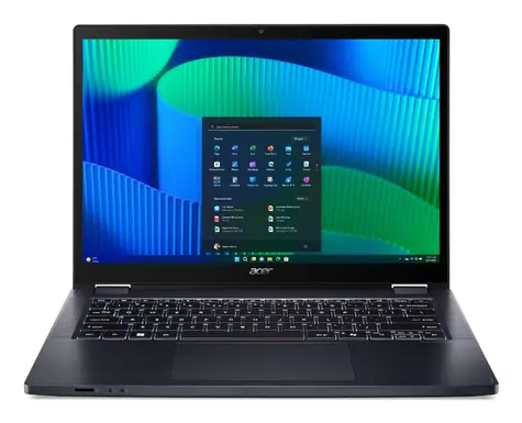 Acer TravelMate P4 Spin modrá / Konvertibilní notebook / 14