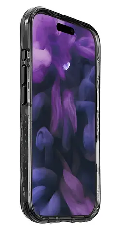 LAUT Crystal Matter X Black Crystal / Ochranný kryt / iPhone 17 Pro Max / MagSafe / průhledný