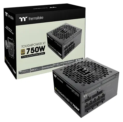 Thermaltake Toughpower XT 750W / ATX 3.1 / aktivní PFC / 80 PLUS Gold / PCIe Gen 5