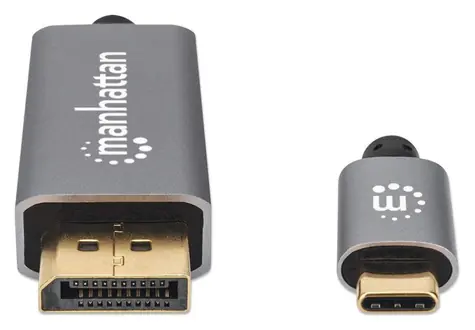 Manhattan 8K 60Hz / Adaptérový kabel / USB-C / DisplayPort 1.4 / 2 m
