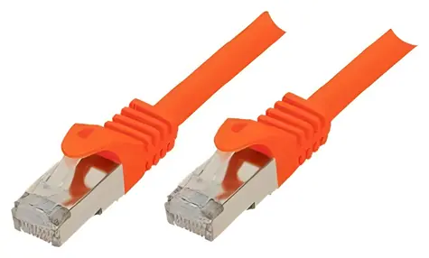 Shiverpeaks CAT7 S/FTP 50m oranžová / Patch kabel / LSZH / 600 MHz