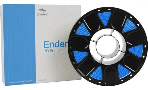 Creality Ender PLA modrá / Struna pro 3D tiskárnu / PLA / 1,75 mm / 1 kg