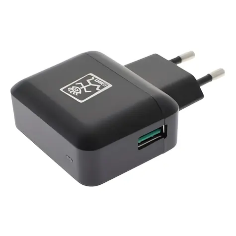 2GO 795839 černá / Síťová nabíječka / 18W / 3 A / 1x USB-A / QC 3.0