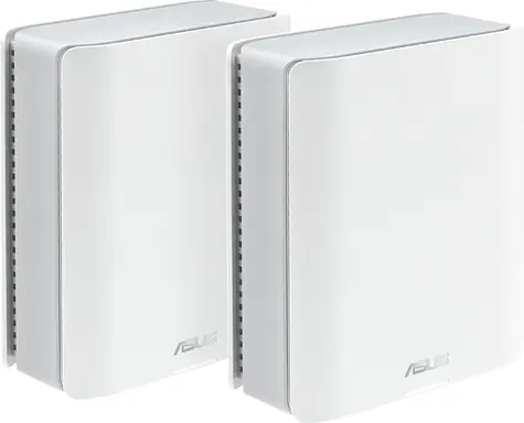 ASUS ZenWiFi BT8 bílá 2-pack / MESH router Wi-Fi 7 / 2.4 GHz / 5 GHz / 6 GHz / WAN + 3x LAN / USB 3.0