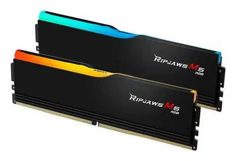 G.Skill Ripjaws M5 RGB 32GB (2x16GB) 6000MHz / DDR5 / CL28 / DIMM / 1.1V / Non-ECC / Unbuffered / XMP 3.0