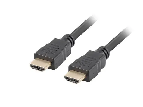 Lanberg CA-HDMI-11CC-0005-BK černá / Kabel HDMI / HDMI 1.4 / 0,5m / M-M