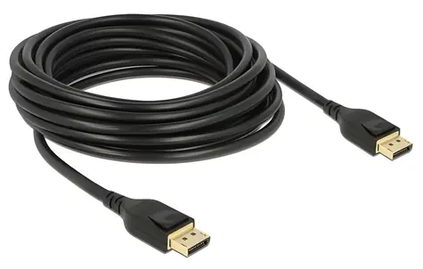 Delock DisplayPort černá / Kabel / DP 1.4 / 8K 60 Hz / 1 m / 32,4 Gbit/s