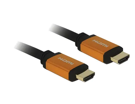 Delock Ultra High Speed HDMI černá / Kabel HDMI / 2 m / 48 Gbps / 8K 60Hz / eARC