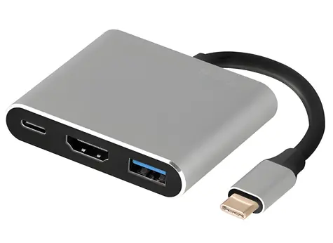 Tracer A-1 / Adaptér / USB-C / HDMI 4K / USB 3.0 / PD 100W