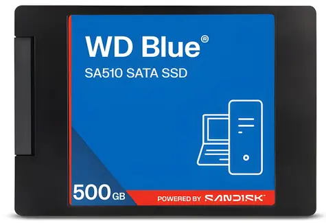 SanDisk Blue 500GB / SSD / 2.5