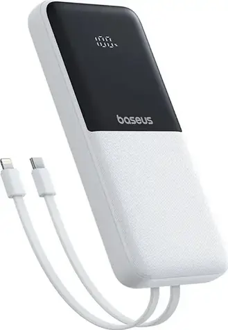 Baseus Lipow 10000 mAh bílá / Powerbanka / 22.5W