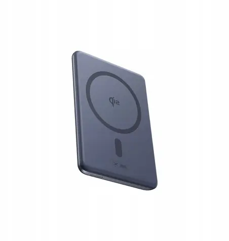 Baseus PicoGo AM31 šedá / Powerbanka / 5000 mAh / 20W / Qi2 / MagSafe