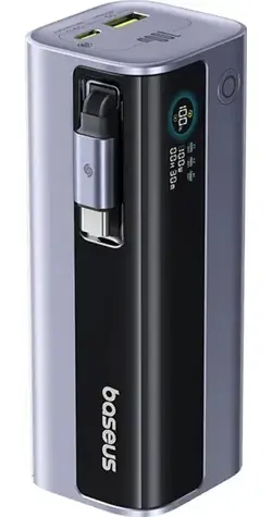 Baseus EnerGeek GR11 šedá / Powerbanka / 10000 mAh / 100W