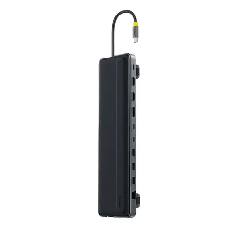 Baseus EliteJoy EH3 / Dokovací stanice / 12v1 / USB-C / 2x HDMI 4K 60Hz / DP 4K 60Hz / SD/microSD