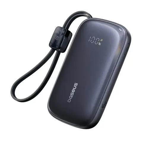 Baseus EnerFill FC21 Qpow 3 Ultra černá / Powerbanka / 10000 mAh / 45W