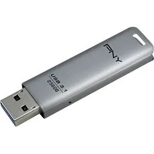 PNY Elite Steel 256GB / Flash disk / USB 3.1 Gen1 / čtení 80 MB/s / zápis 20 MB/s