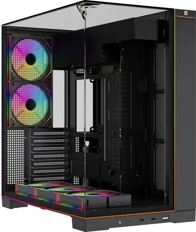 Thermalright A70 černá / Skříň / Full Tower / ATX / ARGB / bez zdroje / průhledná bočnice