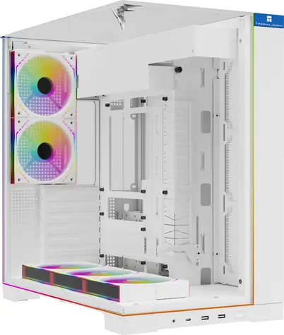 Thermalright A70 bílá / Skříň / Full Tower / ATX / ARGB / průhledná bočnice / 5x ventilátor