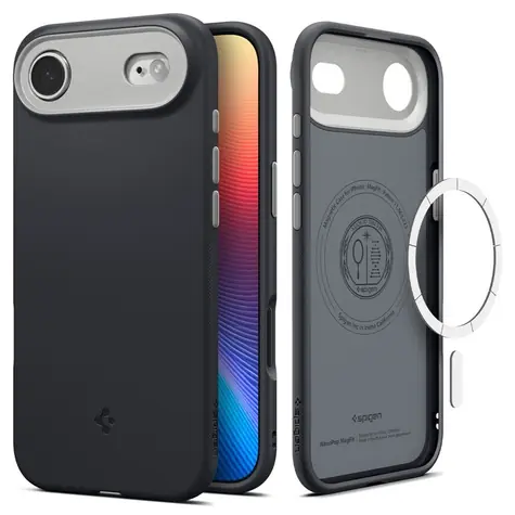 Spigen Nano Pop Mag black sesame / Zadní kryt / MagSafe / Apple iPhone Air