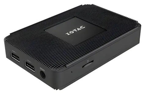 ZOTAC ZBOX PI336 černá / Mini PC / Intel Celeron N6211 / 4 GB / 128 GB eMMC / Wi-Fi 6E / W11P