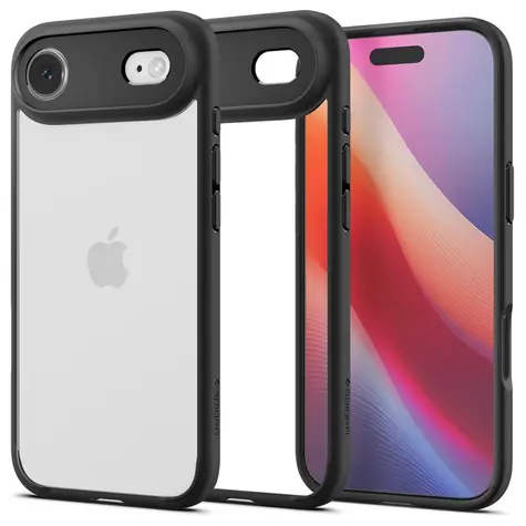 Spigen Ultra Hybrid matně černá / Ochranný kryt / Apple iPhone 17 Air / TPU + PC