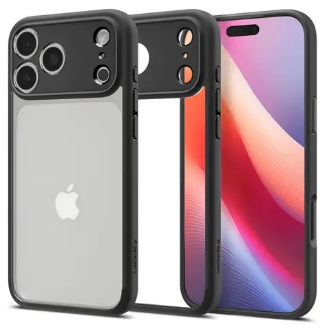 Spigen Ultra Hybrid matně černá / Ochranný kryt / Apple iPhone 17 Pro