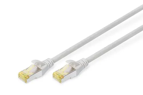 Digitus Cat6a šedá / Patch kabel / S/FTP / 20 m / LSZH / 500 MHz