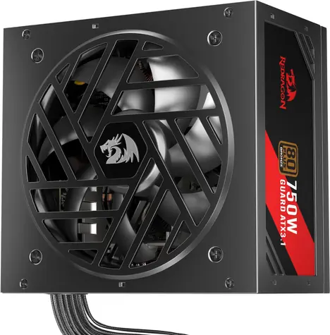 Redragon Guard GC-GU03P 750W / Napájecí zdroj / ATX / 750 W / 80PLUS Bronze / nemodulární / 120mm ventilátor