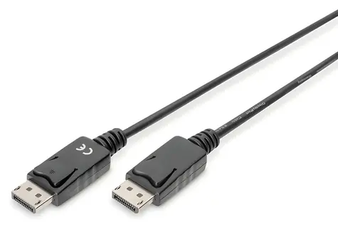 Digitus Kabel DisplayPort na DisplayPort / 5 m / černý