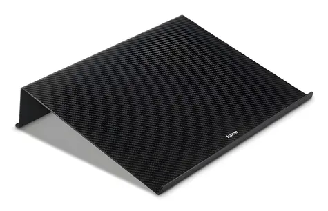 Hama Carbonoptik černá / Stojan na notebook / max. 18,4