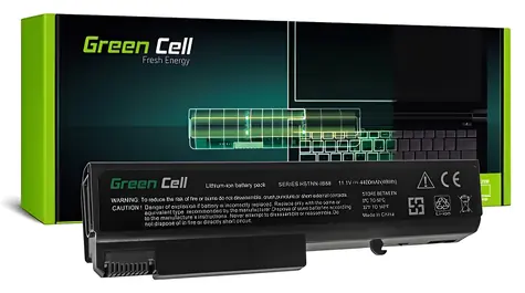 Green Cell TD06 / Baterie pro notebook / HP EliteBook 6930p / 8440p / ProBook 6550b / 11,1 V / 4400 mAh / Li-Ion