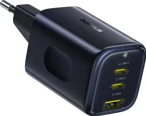 Baseus PicoGo AE11 černá / Rychlonabíječka / 67W / 2× USB-C / 1× USB-A