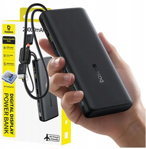 Baseus EnerFill FC41 20000 mAh černá / Powerbanka / 100W / USB-C