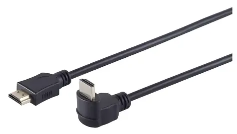 MicroConnect HDMI High Speed černá / Kabel / 1 m / 4K 3840×2160 / M-M