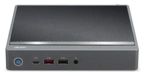 Acer Veriton N2595G černá / Mini PC / Intel Core 3 100U / 8GB DDR5 / 256GB SSD / Intel UHD / W11P