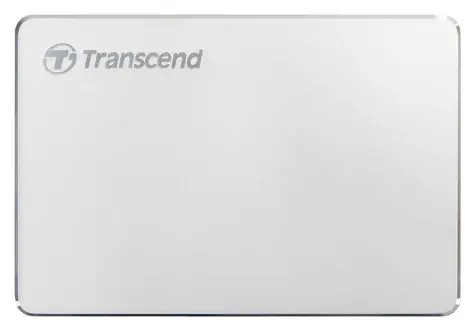 Transcend StoreJet 25C3S 1TB stříbrná / Externí HDD / 2.5